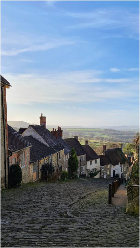 Gold Hill in Shaftesbury